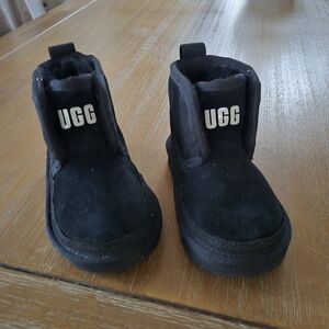 UGG Toddler Classic Black Boots